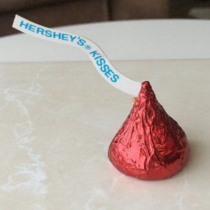 Vintage Hershey’s Kisses Pin Red